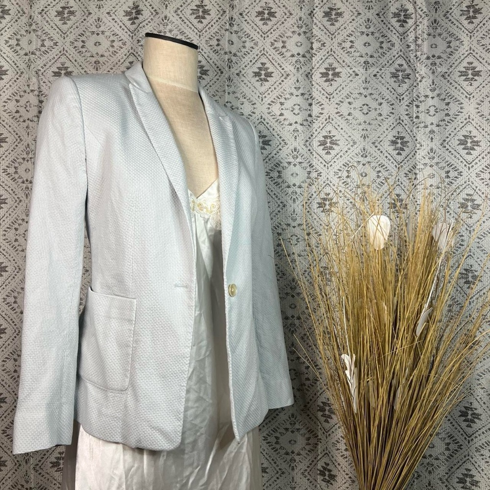 Reiss Baby Blue Blazer Jacket